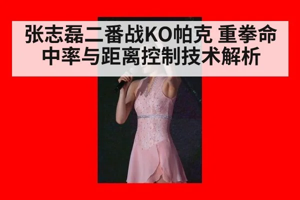 张志磊二番战KO帕克 重拳命中率与距离控制技术解析